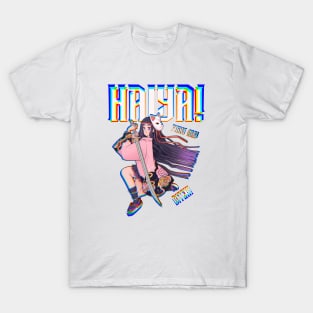 Haiya anime girl T-Shirt